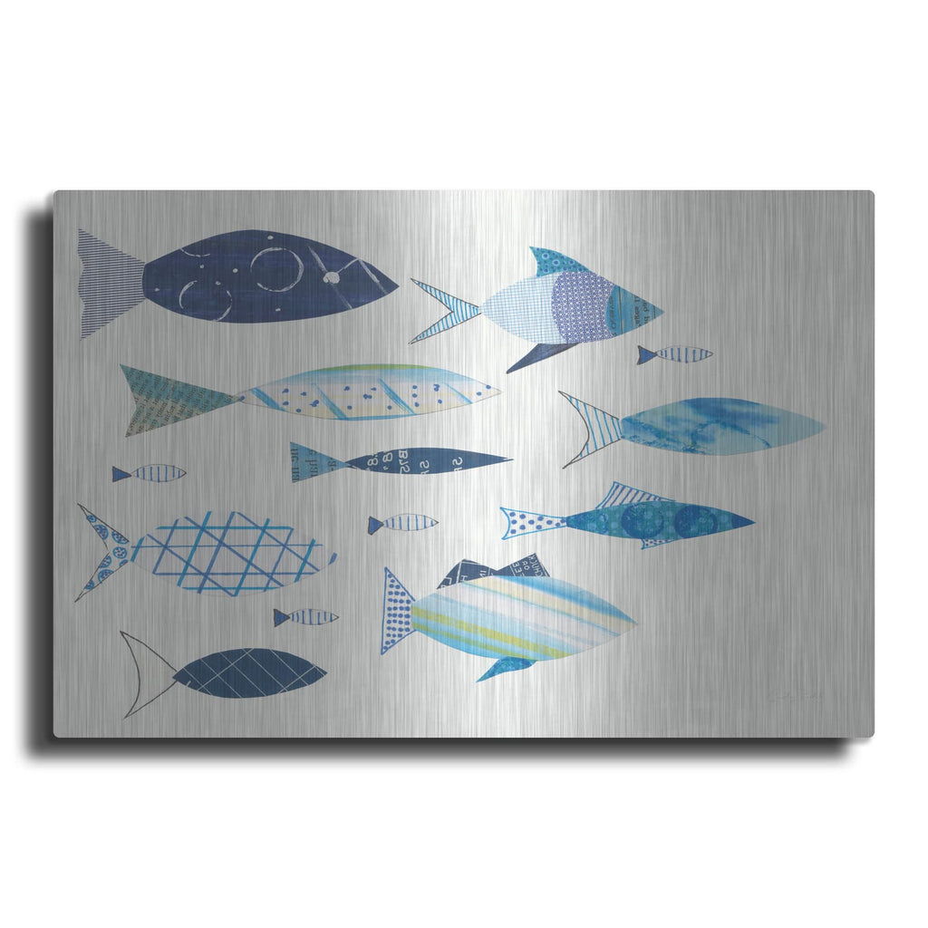 'Go with the Flow V' by Courtney Prahl – Metal Wall Art