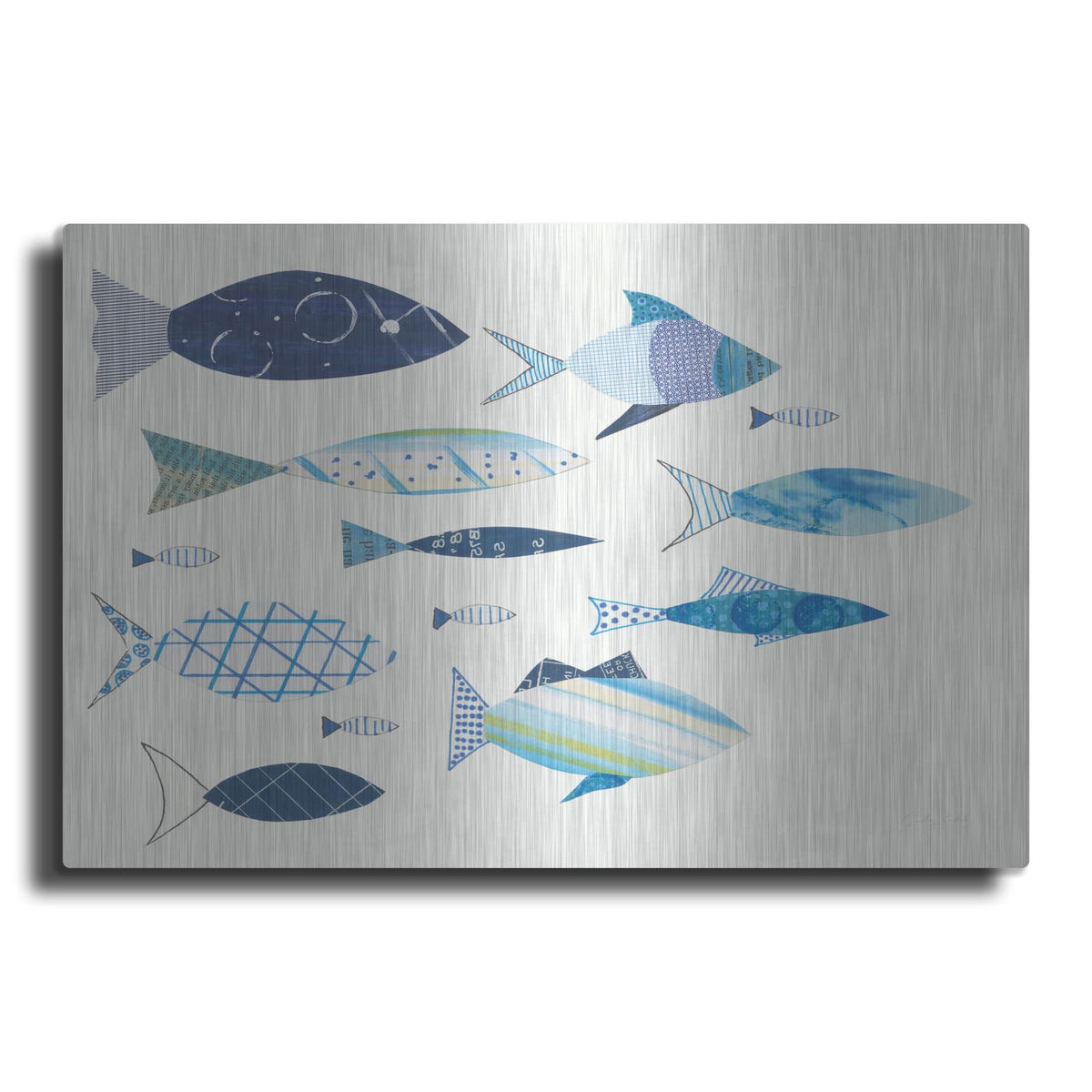 'Go with the Flow V' by Courtney Prahl – Metal Wall Art