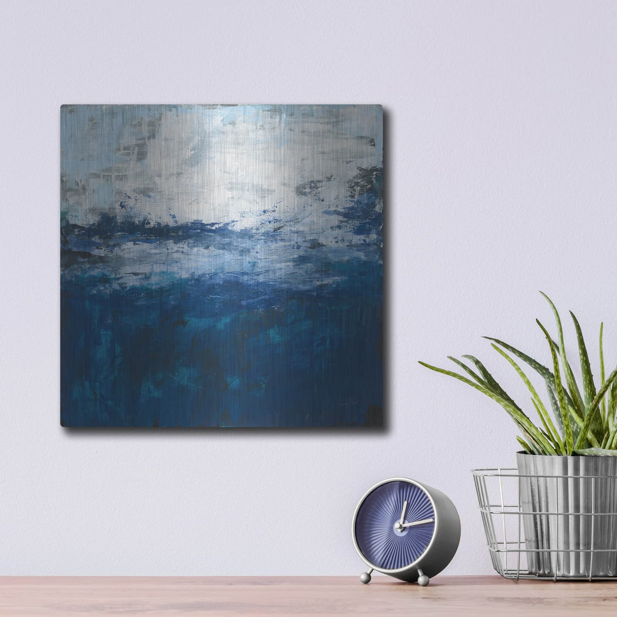 'Seaside Escape I' by Courtney Prahl – Metal Wall Art, 12x12 room view