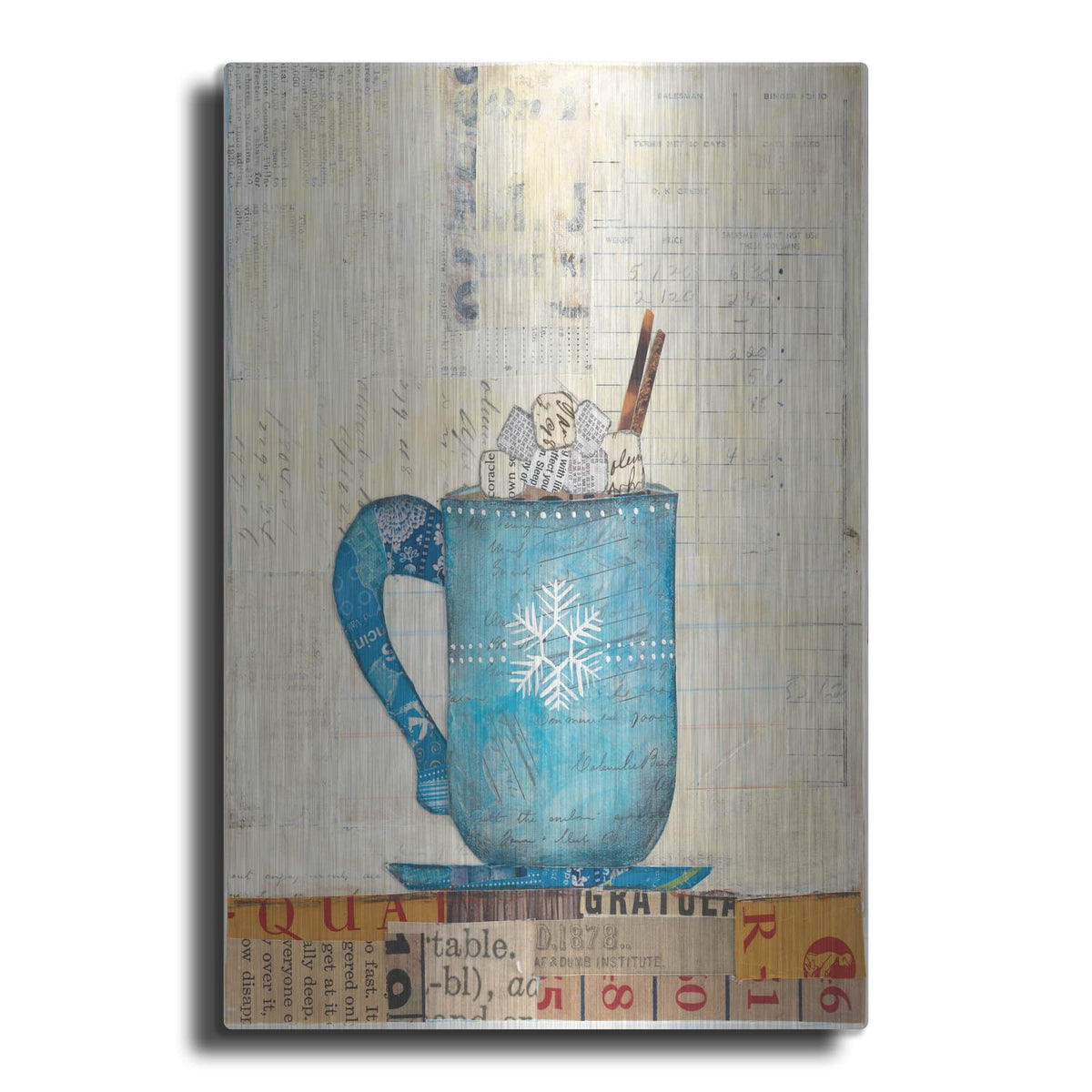 'Cozy Cups I' by Courtney Prahl – Metal Wall Art