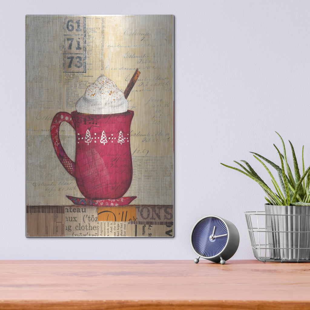 'Cozy Cups III' by Courtney Prahl – Metal Wall Art, 12x16 room view