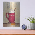 'Cozy Cups III' by Courtney Prahl – Metal Wall Art, 12x16 room view