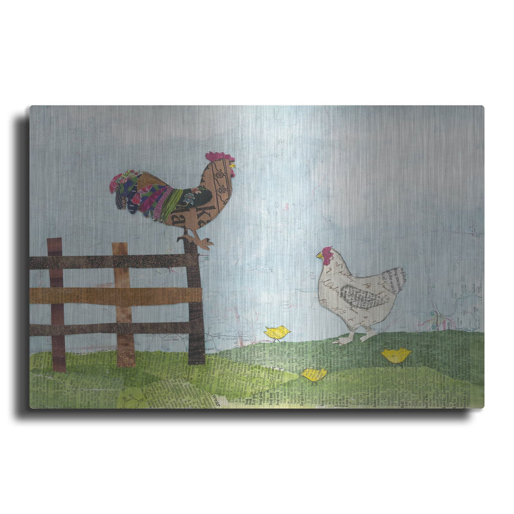 'On the Farm I' by Courtney Prahl – Metal Wall Art