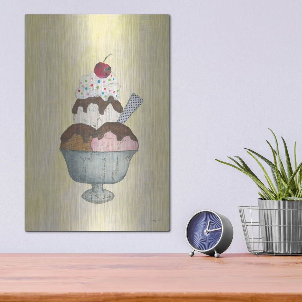 'Sundae Delight II' by Courtney Prahl – Metal Wall Art, 12x16 room view