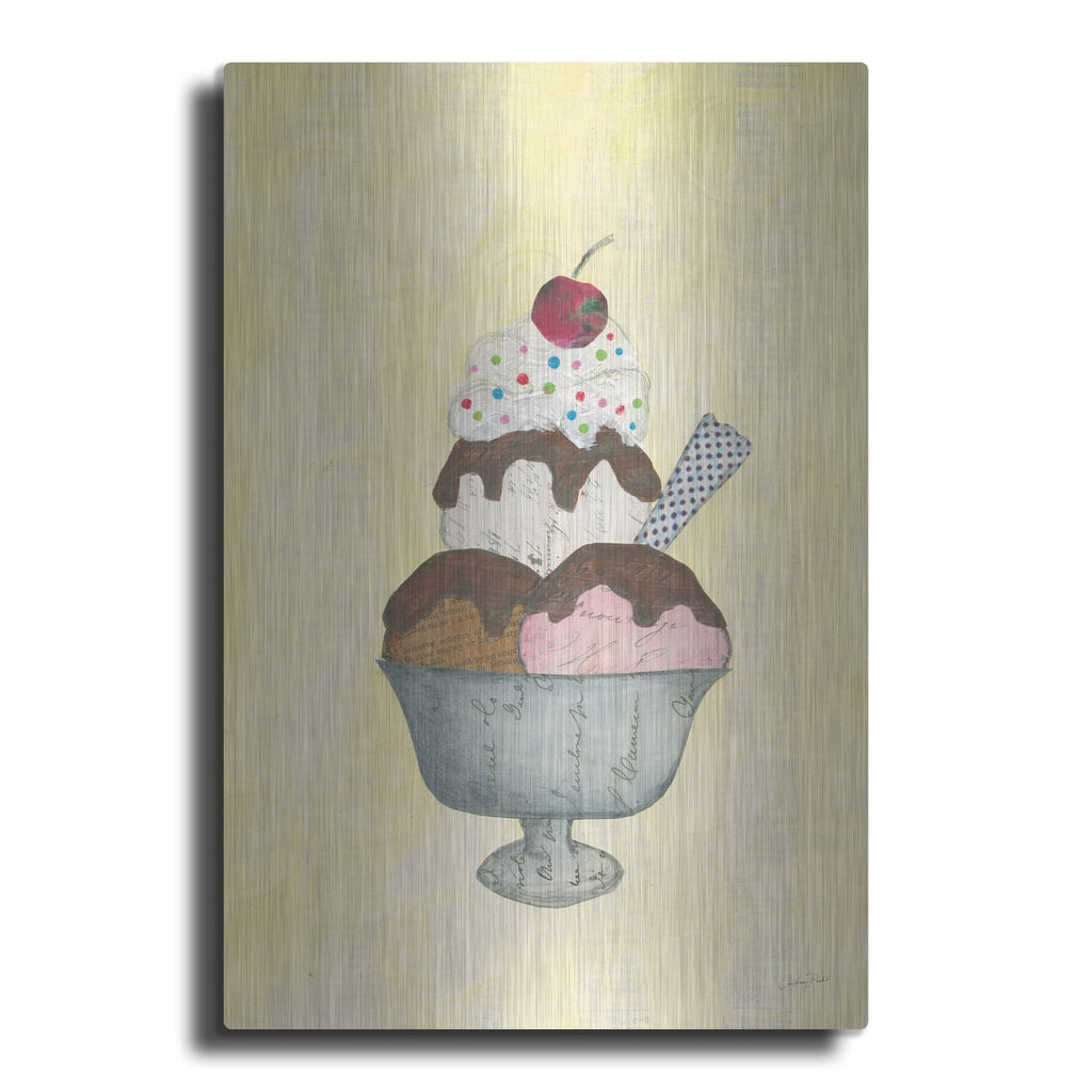 'Sundae Delight II' by Courtney Prahl – Metal Wall Art