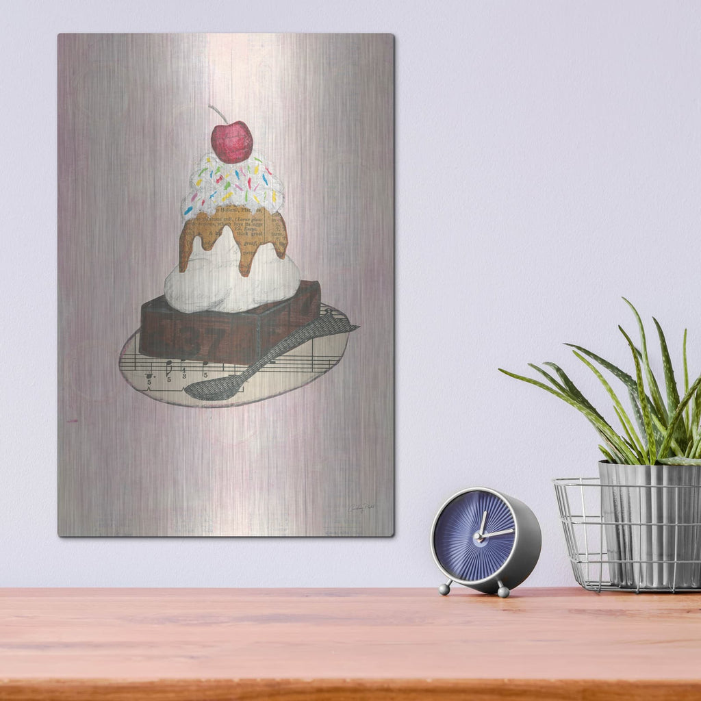 'Sundae Delight IV' by Courtney Prahl – Metal Wall Art, 12x16 room view