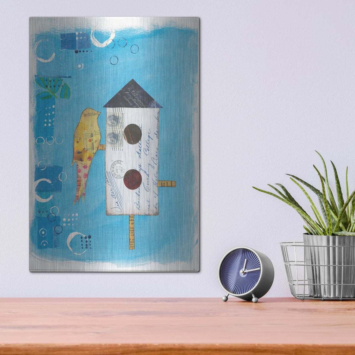 'At Home III' by Courtney Prahl – Metal Wall Art, 12x16 room view