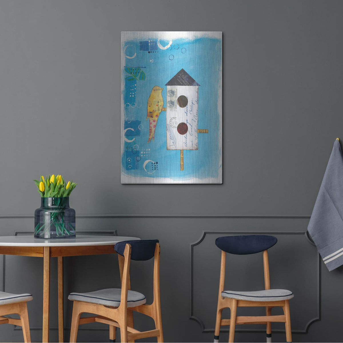 'At Home III' by Courtney Prahl – Metal Wall Art, 24x36 room view