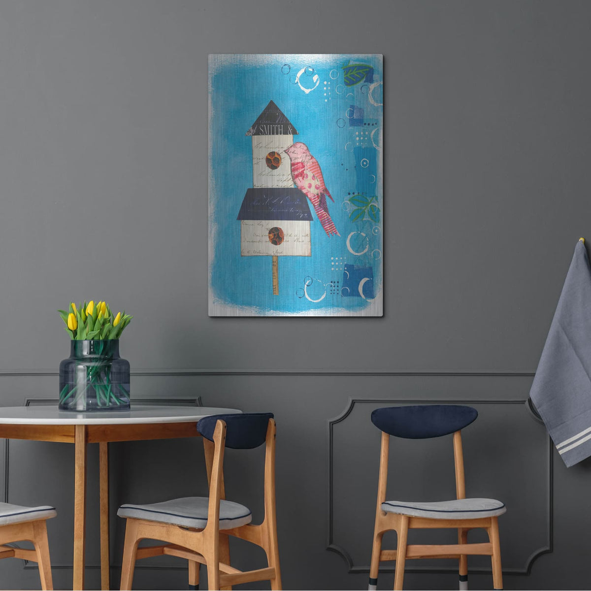 'At Home IV' by Courtney Prahl – Metal Wall Art, 24x36 room view