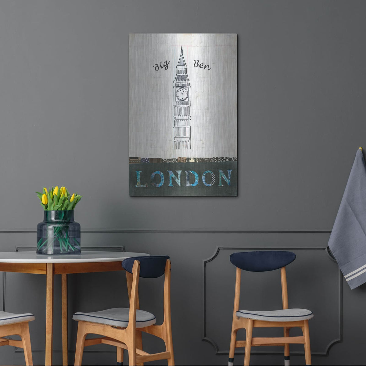 'Big Ben' by Courtney Prahl – Metal Wall Art, 24x36 room view