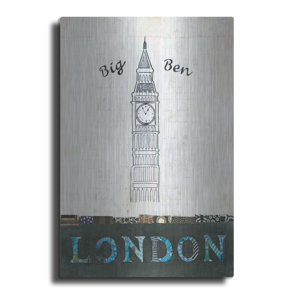 'Big Ben' by Courtney Prahl – Metal Wall Art