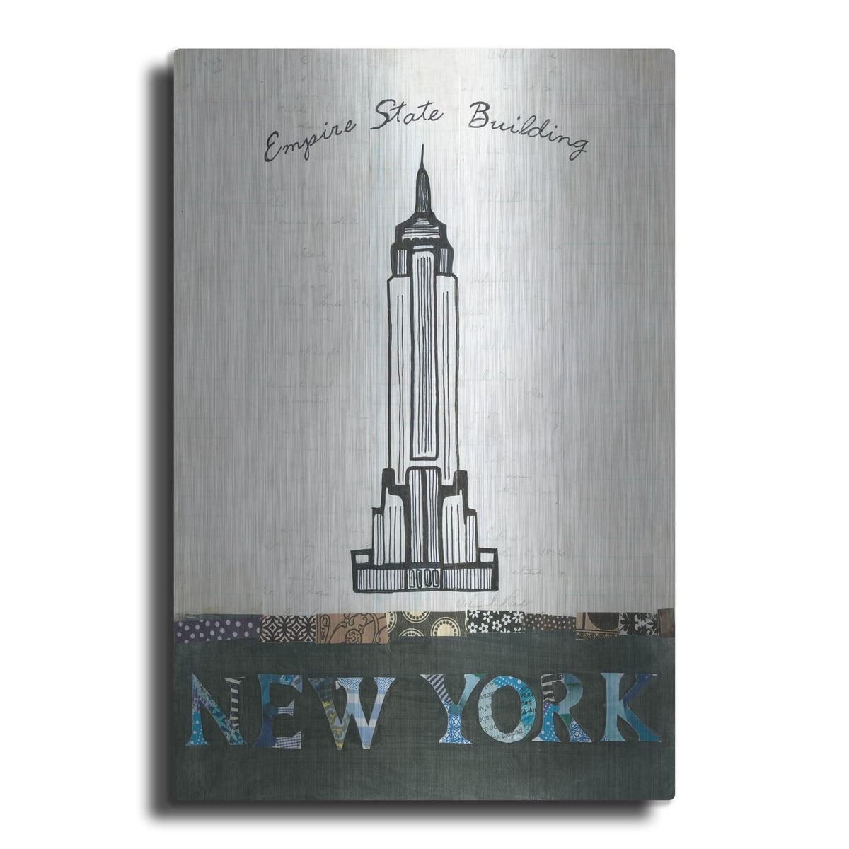 'State Building' by Courtney Prahl – Metal Wall Art