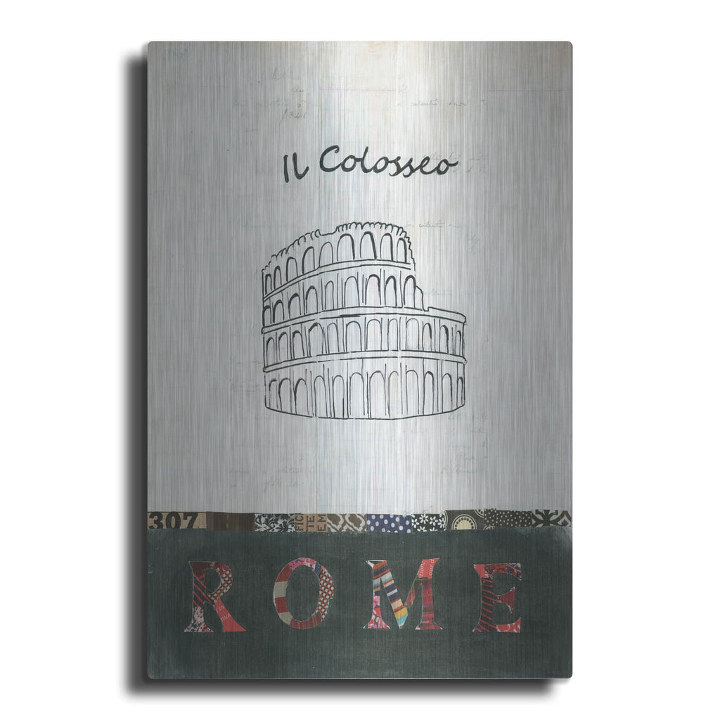 'Il Colosseo' by Courtney Prahl – Metal Wall Art