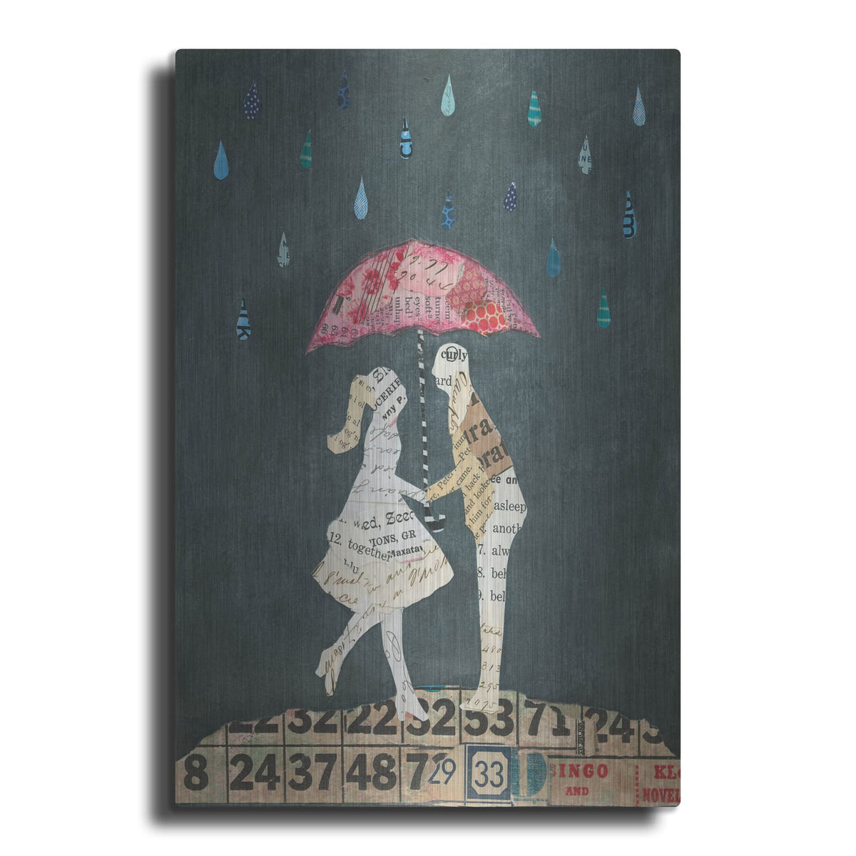 'Cute Couple II' by Courtney Prahl – Metal Wall Art