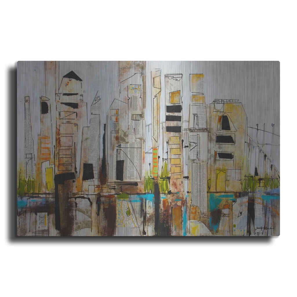 'Skyline 1 Acrylic' by Jennifer Gardner – Metal Wall Art