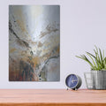 'Black and Gold Series 4' by Jennifer Gardner – Metal Wall Art, 12x16 room view