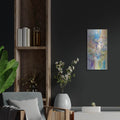 'Blue Series 13' by Jennifer Gardner – Metal Wall Art, 12x24 room view