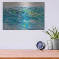 'Ocean 2' by Jennifer Gardner – Metal Wall Art, 16x12 room view