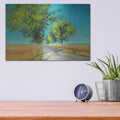 'Avenue of Trees Champagne France IV' by Jennifer Gardner – Metal Wall Art, 16x12 room view