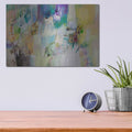 'Blue and Green Series 3' by Jennifer Gardner – Metal Wall Art, 16x12 room view