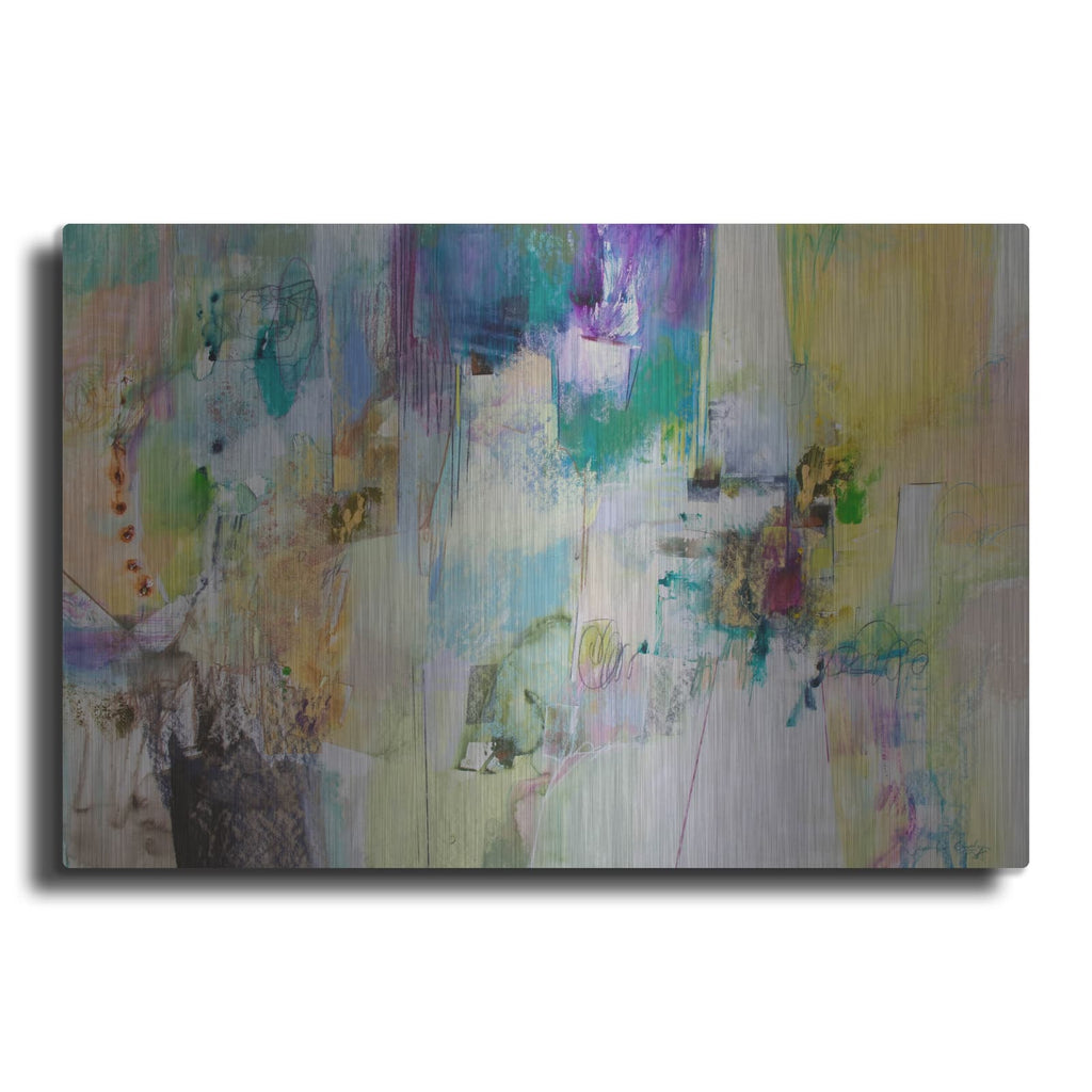 'Blue and Green Series 3' by Jennifer Gardner – Metal Wall Art
