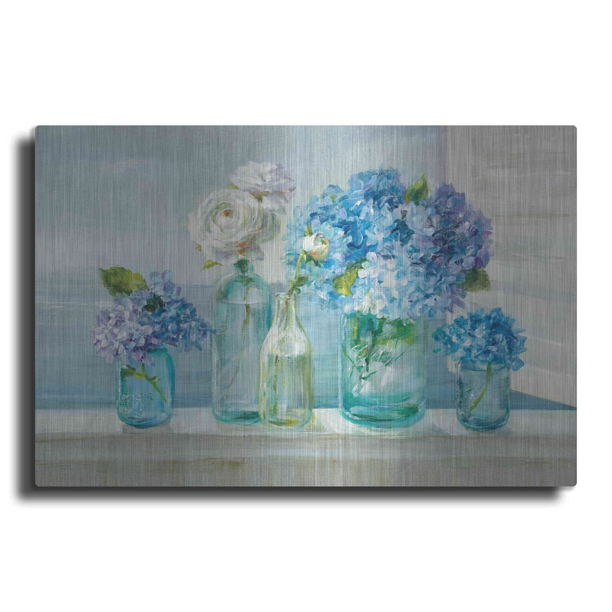 'A Beautiful Day at the Beach' by Danhui Nai – Metal Wall Art