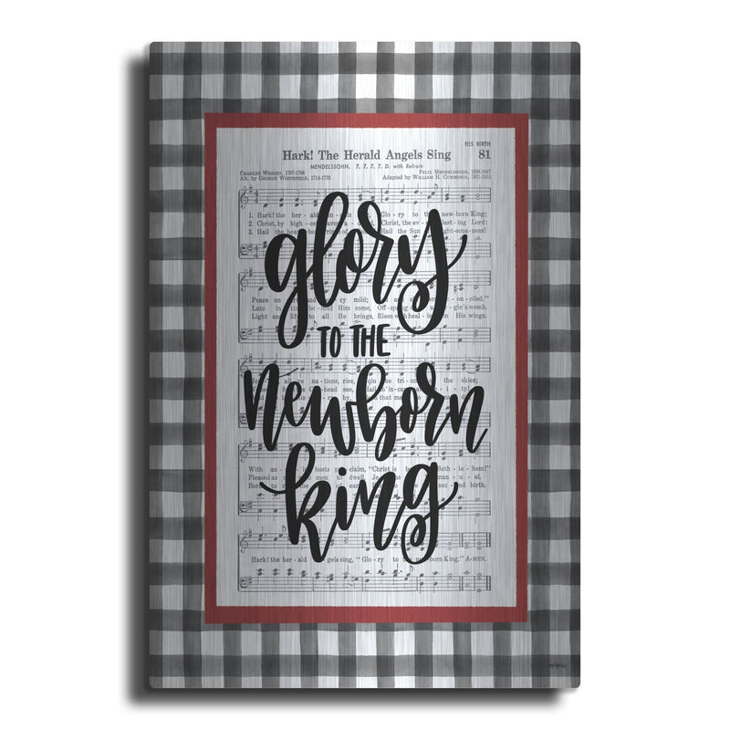 'Glory to the Newborn King' by Imperfect Dust – Metal Wall Art