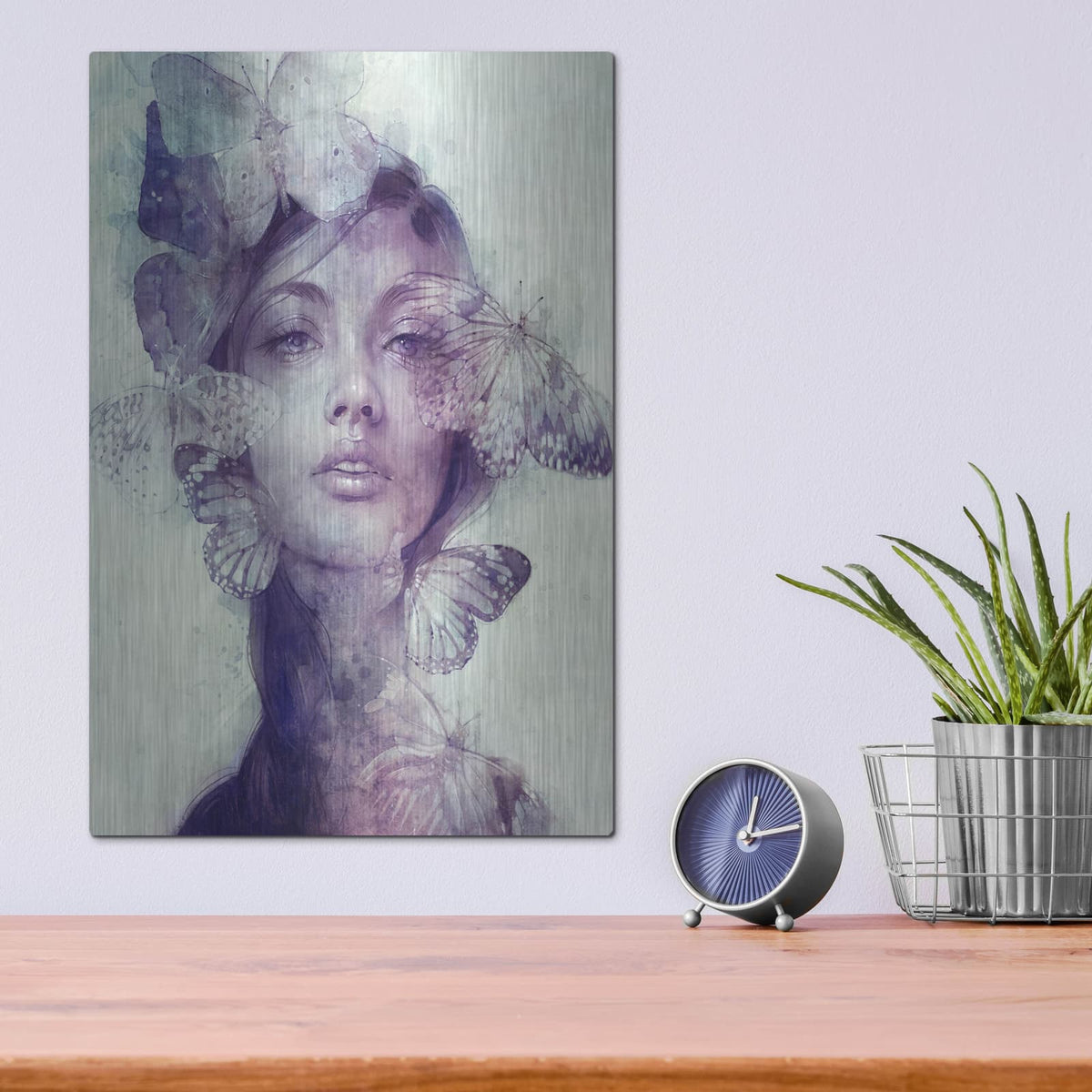'Adorn' by Anna Dittman – Metal Wall Art, 12x16 room view