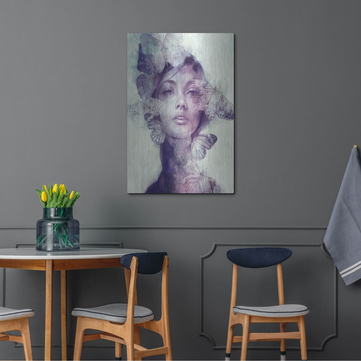 'Adorn' by Anna Dittman – Metal Wall Art, 24x36 room view