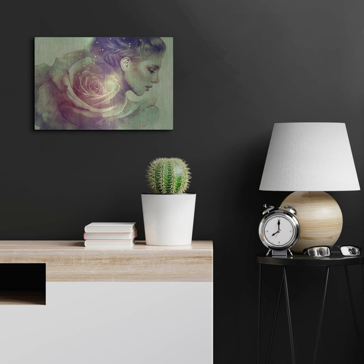 'June' by Anna Dittman – Metal Wall Art, 24x16 room view