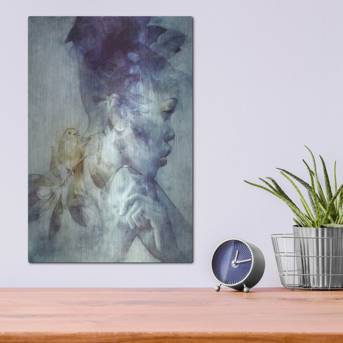 'Midas' by Anna Dittman – Metal Wall Art, 12x16 room view