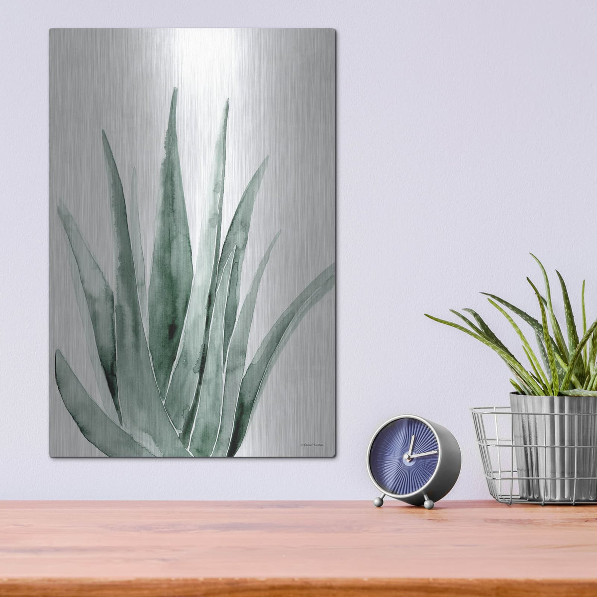 'Summer Botanicals 2' by Rachel Nieman – Metal Wall Art, 12x16 room view