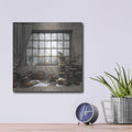 'Introvert' by Cynthia Decker – Metal Wall Art, 12x12 room view