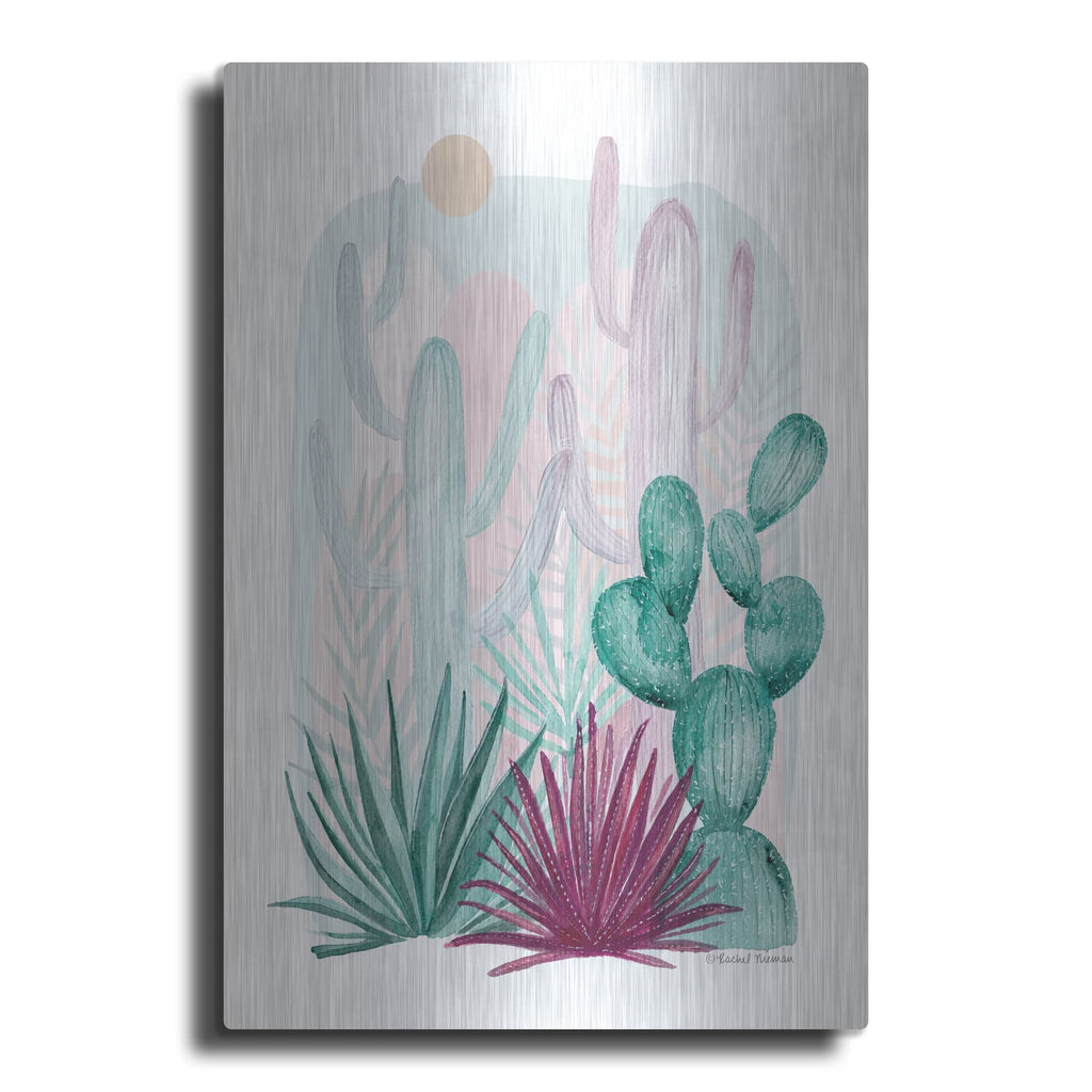 'Cactus Summer' by Rachel Nieman – Metal Wall Art