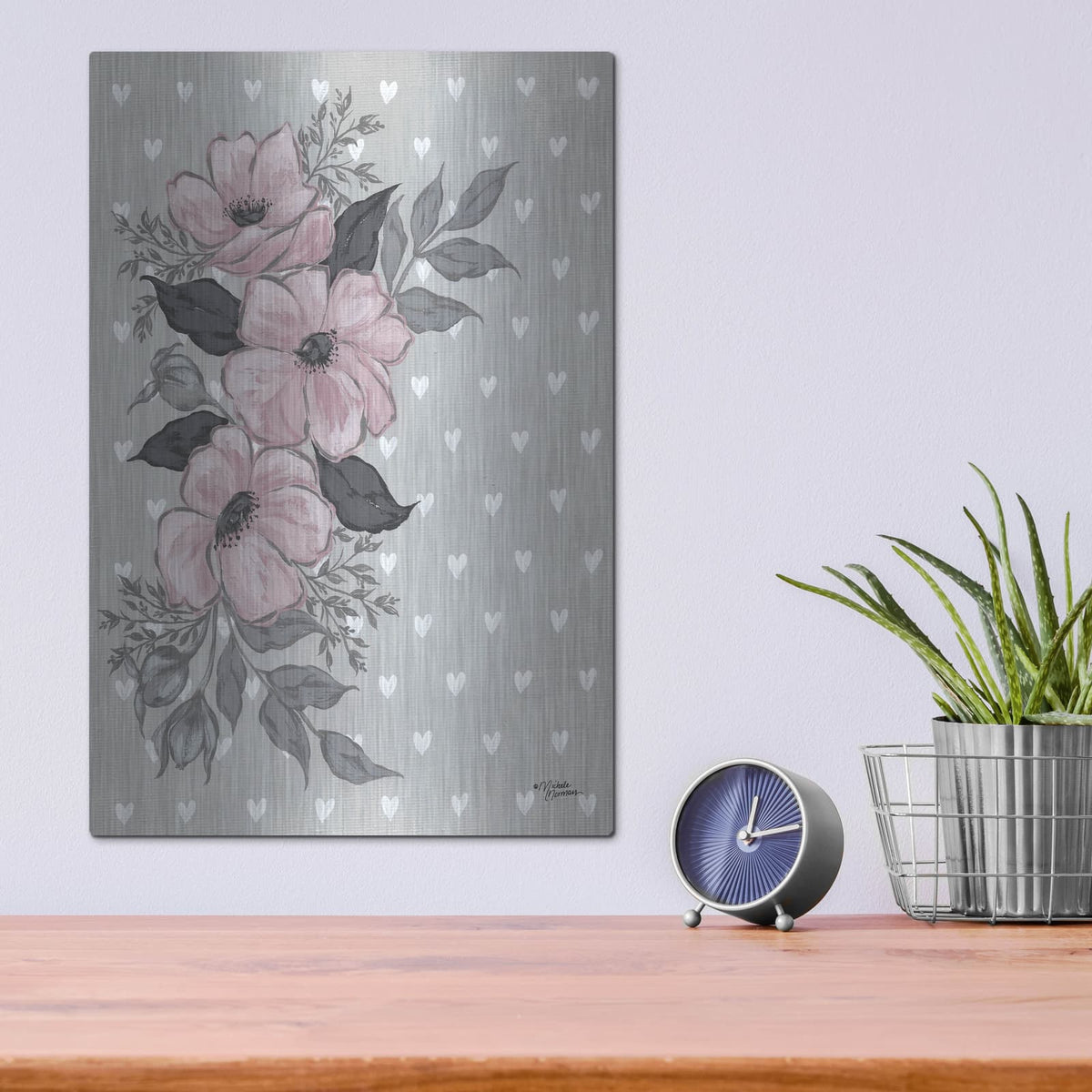 'Ember' by Michele Norman – Metal Wall Art, 12x16 room view