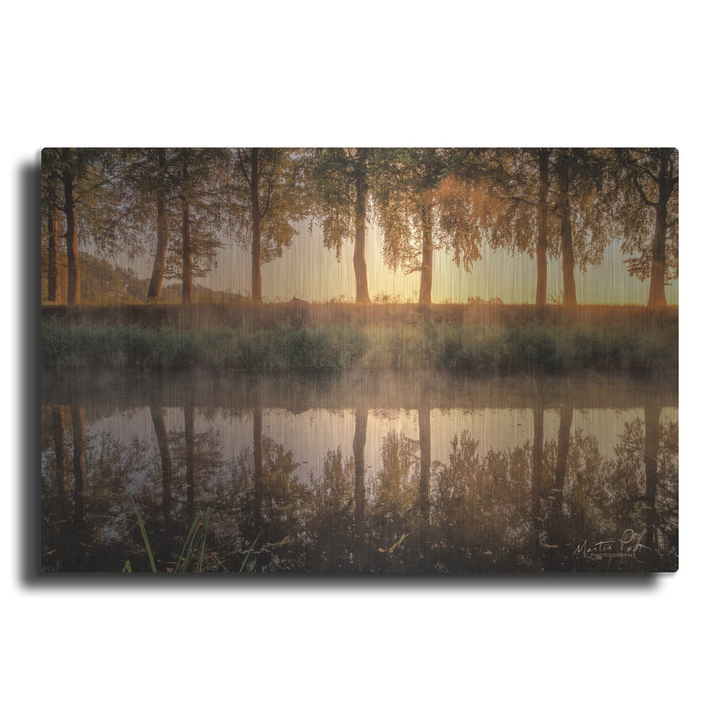'Sunrise in the Netherlands' by Martin Podt – Metal Wall Art