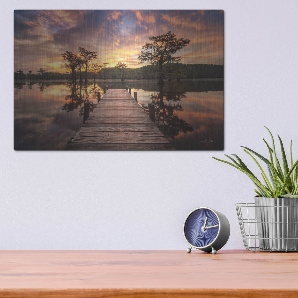 'Walk to the Sun' by Martin Podt – Metal Wall Art, 16x12 room view
