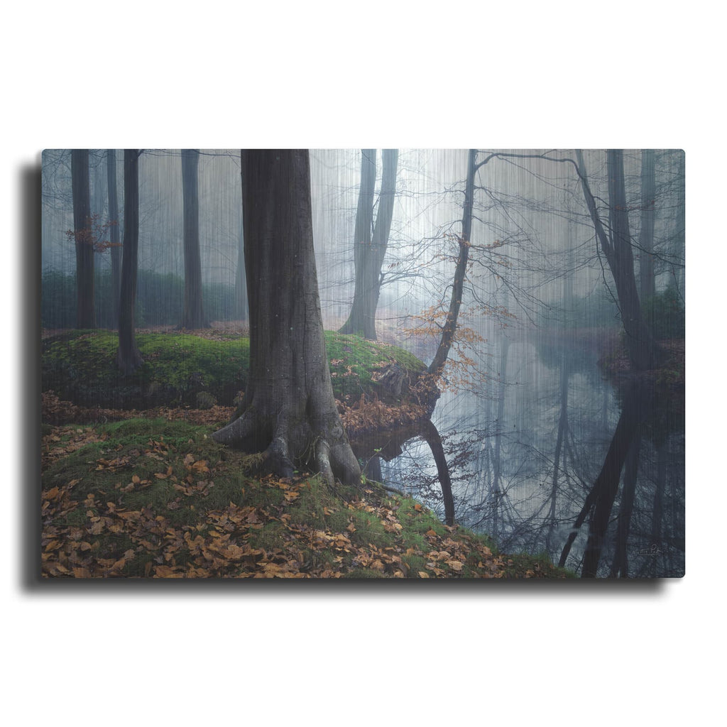 'Creepy Outside World' by Martin Podt – Metal Wall Art