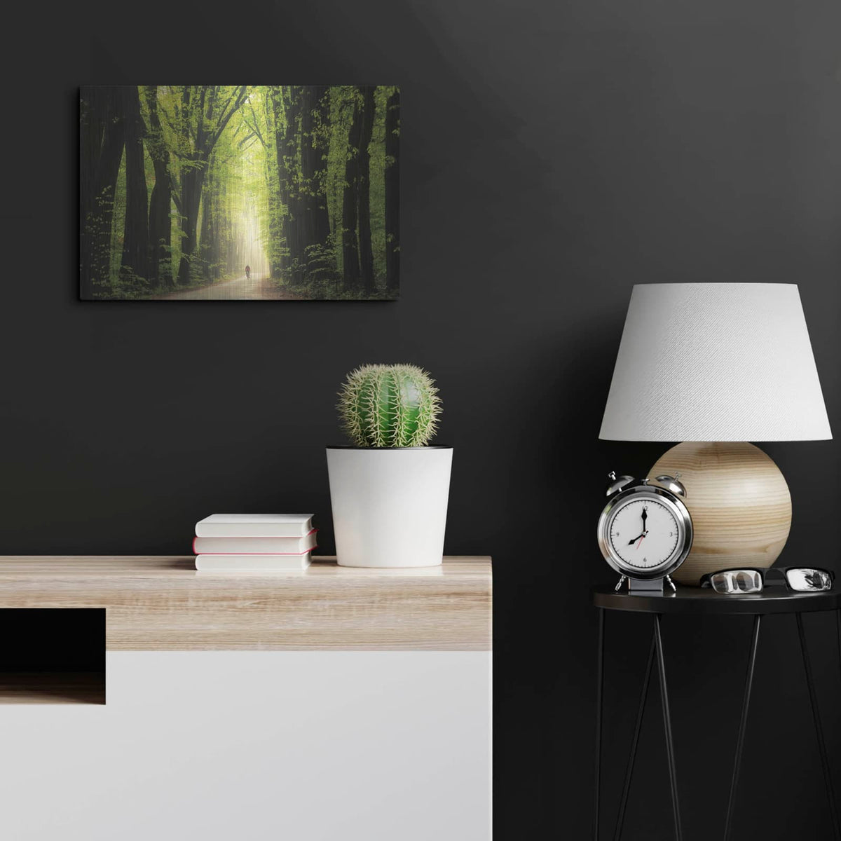 'Among Giants in Springtime' by Martin Podt – Metal Wall Art, 24x16 room view