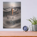 'Empire Fog' by Bruce Getty – Metal Wall Art, 12x16 room view