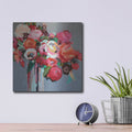 'Confetti' by Jacqueline Brewer – Metal Wall Art, 12x12 room view
