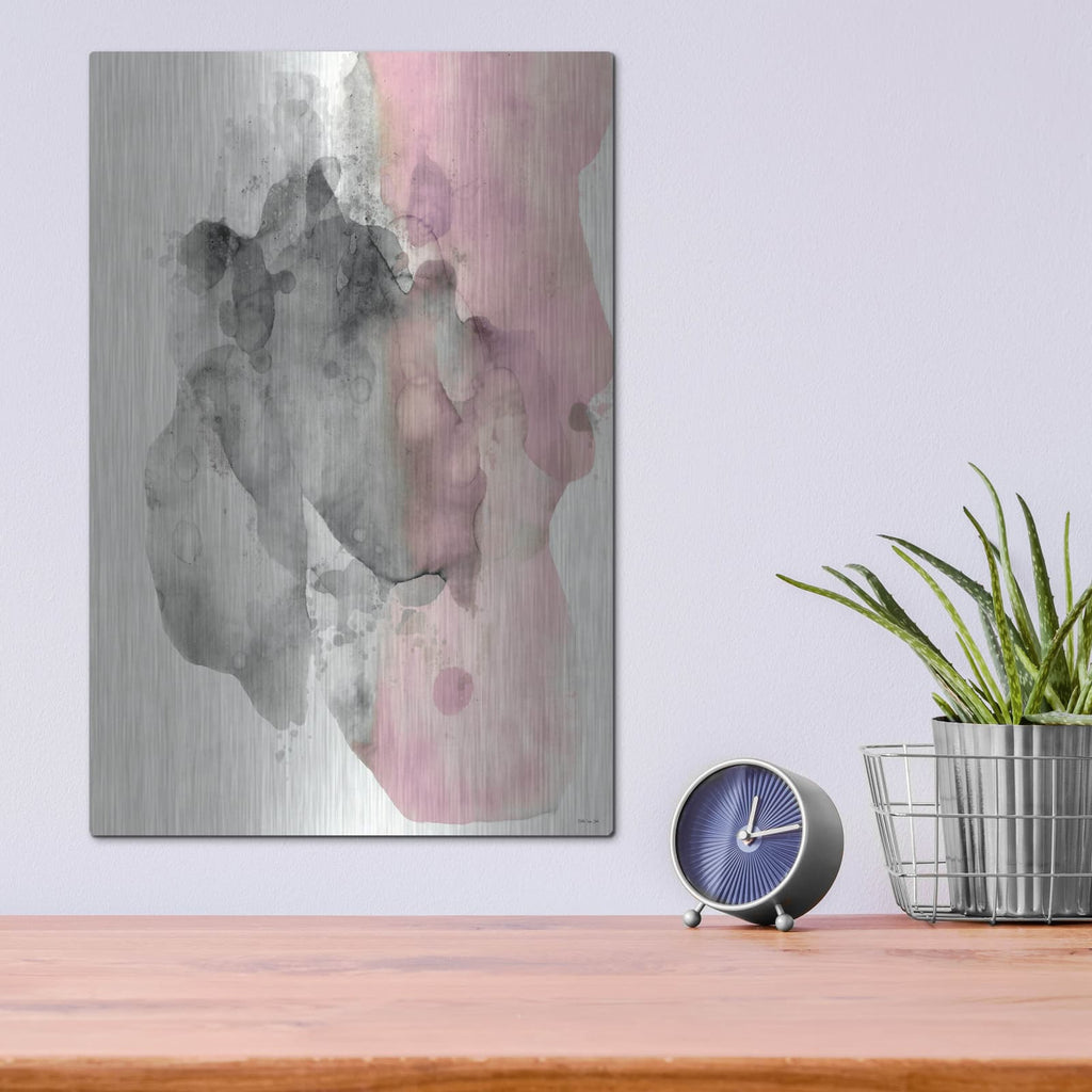 'Paris Abstract' by Stellar Design Studio – Metal Wall Art, 12x16 room view