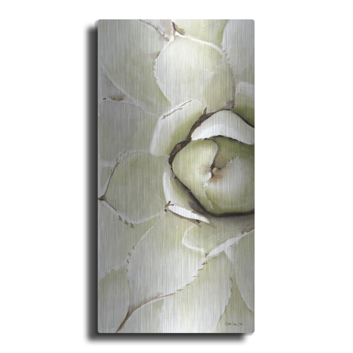 'Agave Panel 2' by Stellar Design Studio – Metal Wall Art