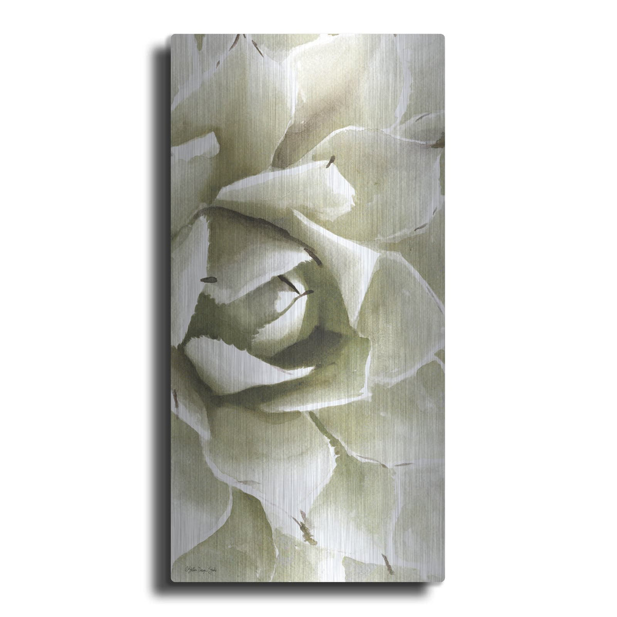 'Agave Panel 1' by Stellar Design Studio – Metal Wall Art