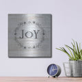 'Joy II' by Bluebird Barn – Metal Wall Art, 12x12 room view