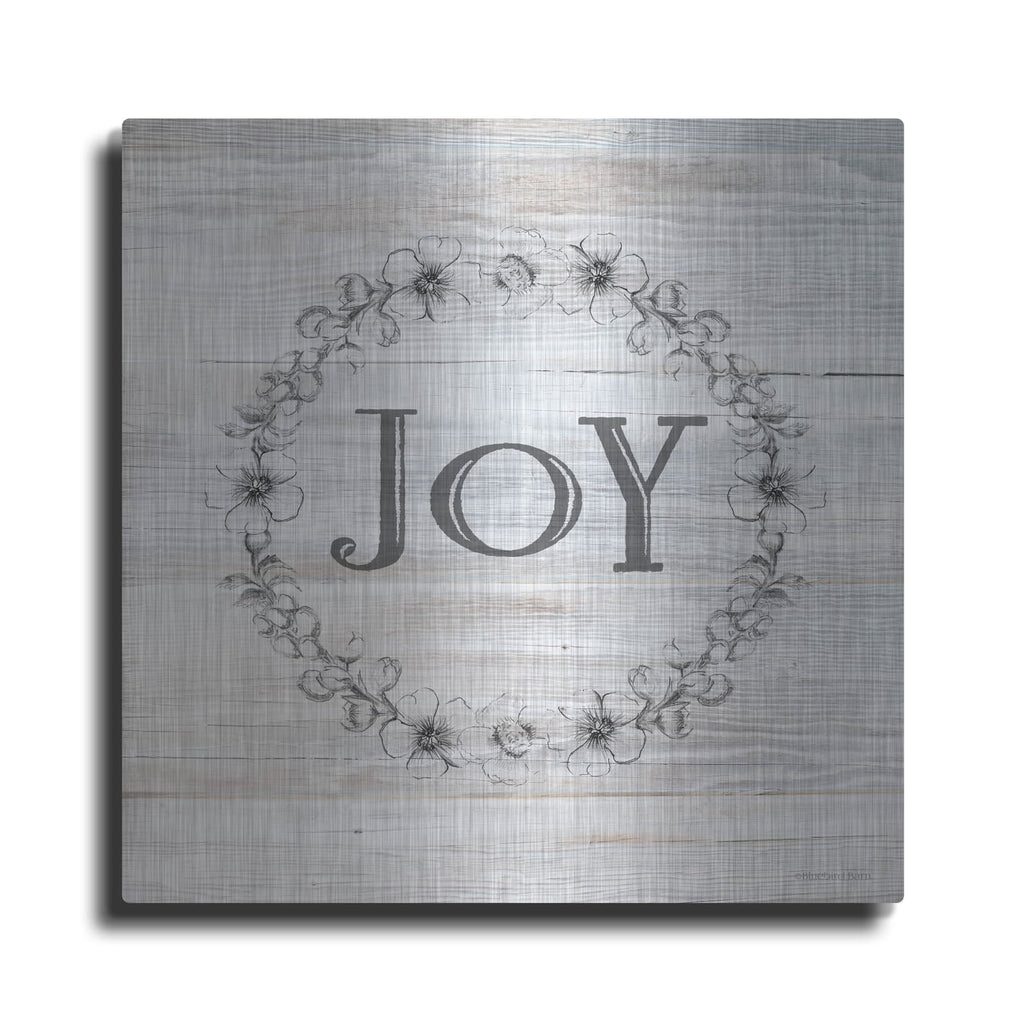 'Joy II' by Bluebird Barn – Metal Wall Art