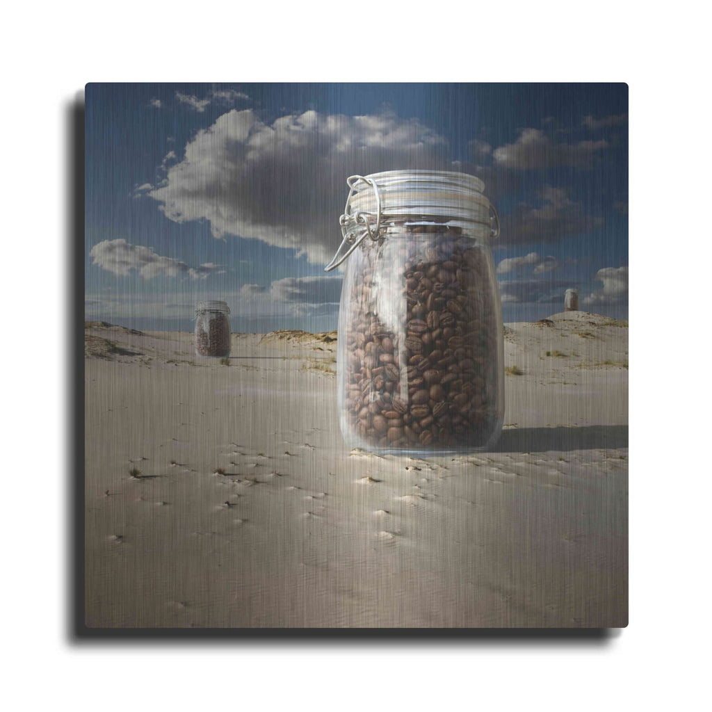 'Coffee' by Dariusz Klimczak – Metal Wall Art