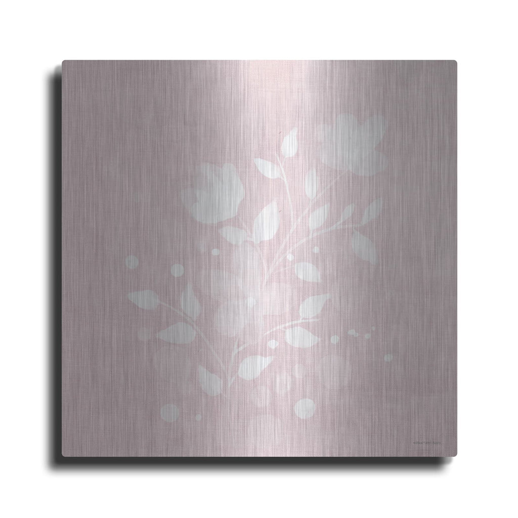 'Pink Flower Bunch II' by Bluebird Barn – Metal Wall Art
