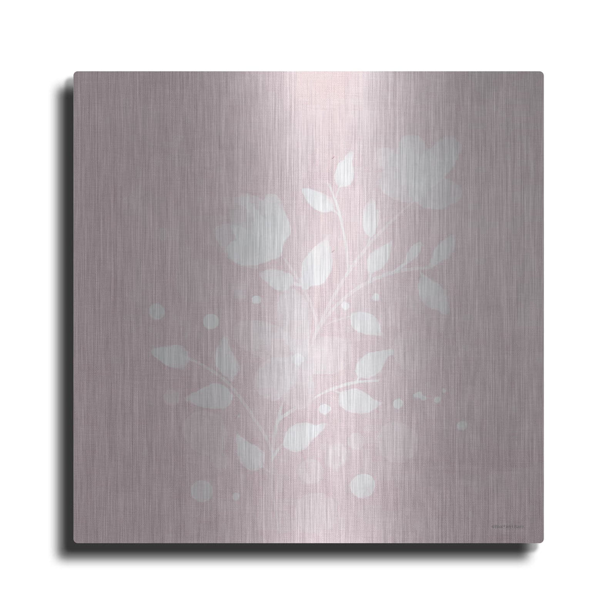'Pink Flower Bunch II' by Bluebird Barn – Metal Wall Art