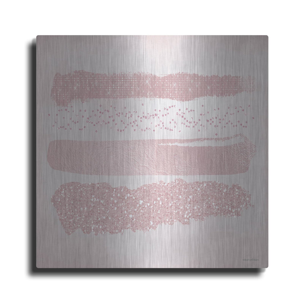 'Pink Glitter II' by Bluebird Barn – Metal Wall Art